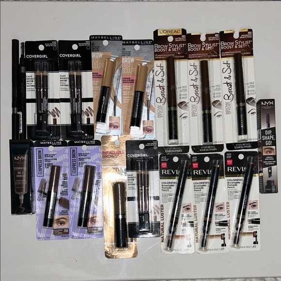 Assorted Eyebrow Makeup Collection